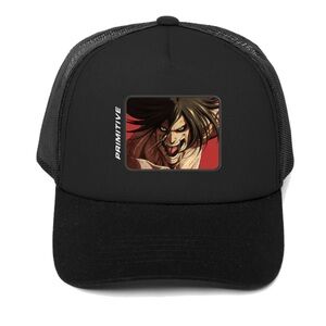 Primitive Black Graphic Trucker Hat